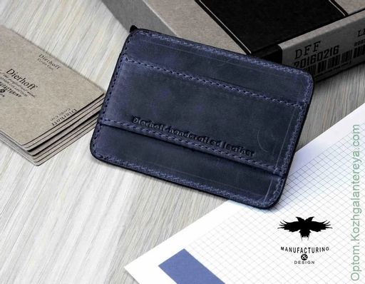 Визитница мужская кожаная Dierhoff Д 6010-912 - Sergio valentini фото 8