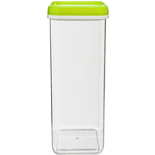 Банка 2,2л для сыпучих продуктов квадрат - Полимербыт фото 2