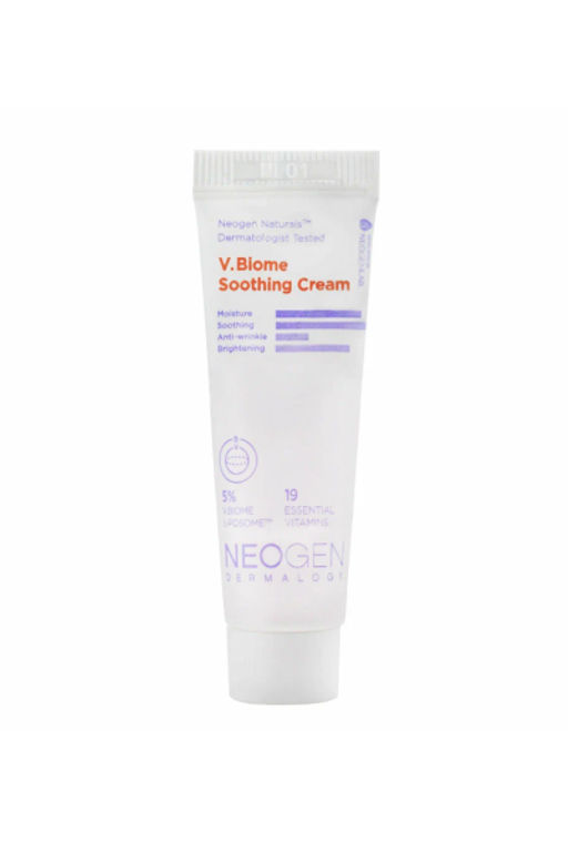 Neogen Dermalogy V Biome Soothing Cream, 10g - Успокаивающий антивозрастной крем с пробиотиками