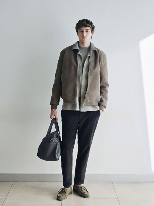 Regular Fit Uzun Kollu Ekose Erkek Oduncu G?mlek