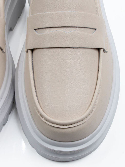 06-YE290-3 BEIGE Туфли женские (натуральная кожа)