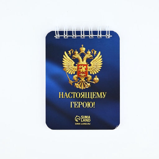 Подарочный набор «23 февраля», блокнот А7, 32 листа и ручка пластик