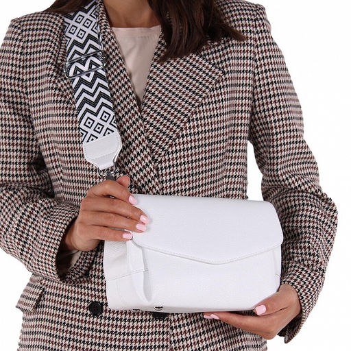 Сумка 0741C white Polina&Eiterou