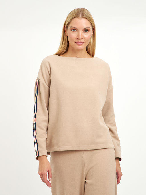 джемпер женский с лампасами - Glenfield фото 4