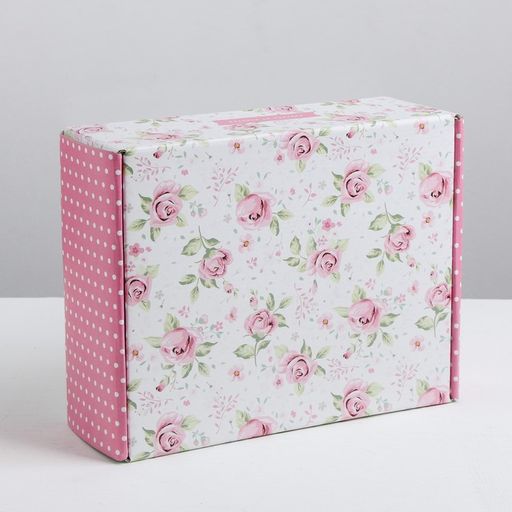 Складная коробка Светись от счастья, 27 9 21 см - Дарите счастье фото 2