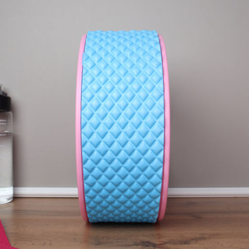 Колесо для йоги и пилатеса массажное 30Х10 / MYW-30BP / голубой / уп10 - Галеонтрейд фото 2