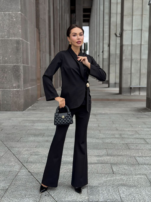 Брюки AURA 4078-170 чёрный