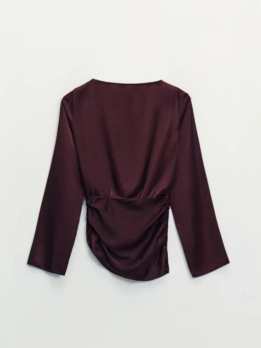 Асимметричная блуза из вискозы / Zarina