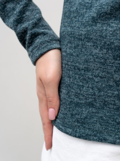 Джемпер вискозный,изумрудный - Binita фото 5
