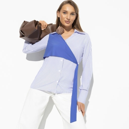 Рубашка Модная цель (sky story) - Charutti фото 12