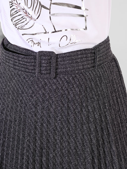 Юбка плиссированная длинная - Almond фото 7