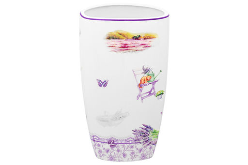 Ваза 1,5 л 12,5*9,5*22 см Лаванда NEW BONE CHINA - Elan gallery фото 8