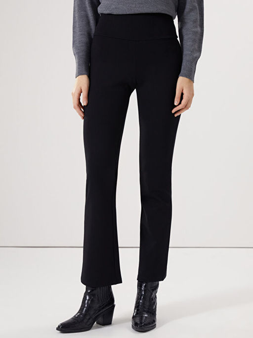 Beli Lastikli ?spanyol Pa?a Kad?n Tayt Pantolon