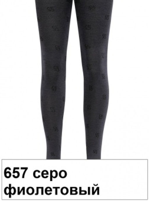 Колготки дет. CLASS 23С-1СП р.128-134 (16) - 657 серо-фиолетовый - Conte elegant фото 4