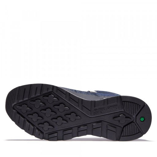 Мужские ботинки Timberland Sprint Trekker Mid Fabric WP синие  фото 3