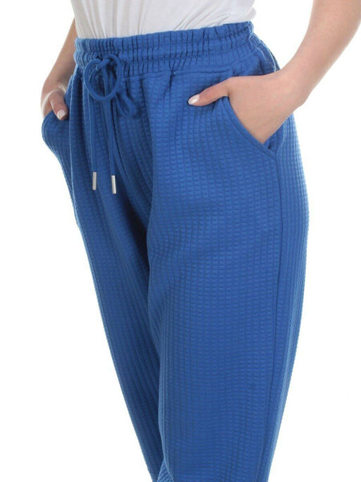 2782 BLUE Брюки спортивные женские