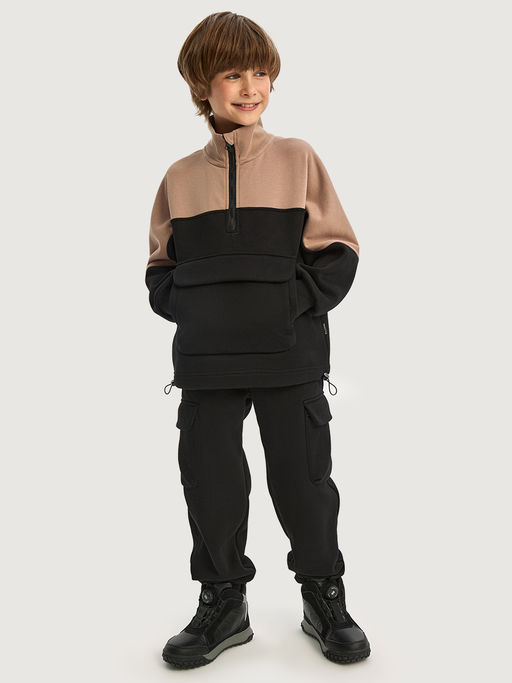 Костюм 7т11926 черный/какао