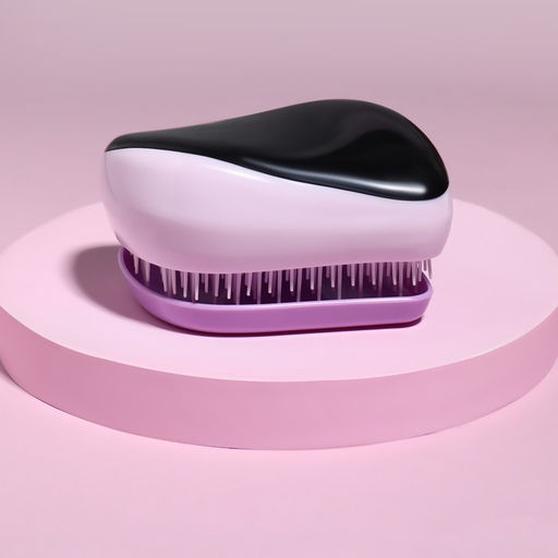 Цена за 2 шт. Расчёска массажная, с крышкой, 5 × 9 см, PVC-коробка, цвет МИКС