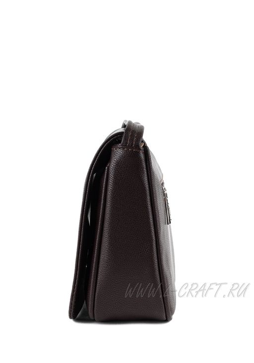 Сумка Модель №1437 | кожзам | гладкий | коричневый | Р831-2 | 28036 - L-craft фото 4