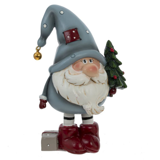 Фигурка декоративная "Гном", L5 W4,5 H11,5 см, 4в.