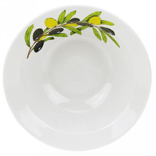 Миска фарфоровая Оливки д170мм, 300мл, h55мм (Россия) - Домашняя мода фото 2