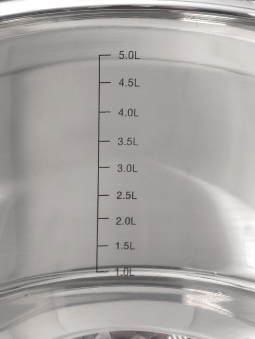 Кастрюля Катунь «ЭЛИС ГОЛД», 5.5 л, 24×13.5 см, стеклянная крышка, нержавеющая сталь, ручки золотистые