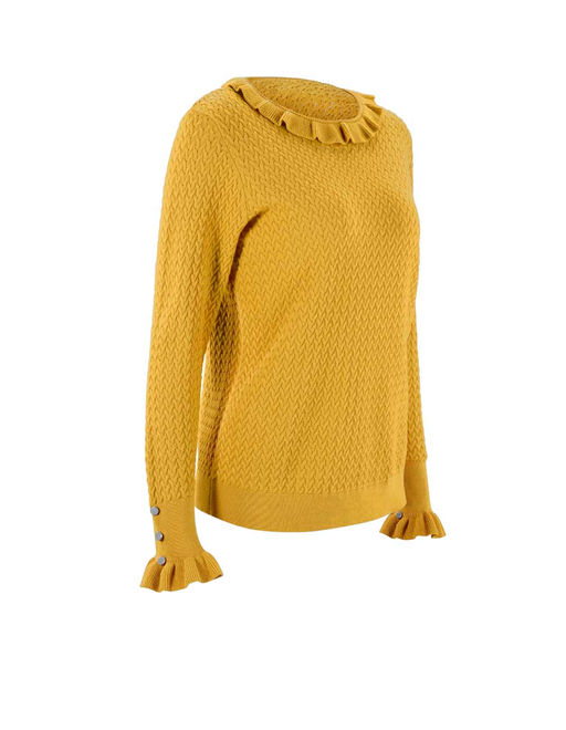 Пуловер, желтый - Linea tesini фото 2