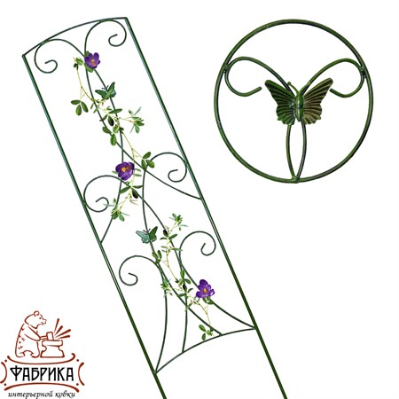 Шпалера для растений 57-012 - Фабрика интерьерной ковки фото 2