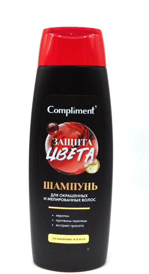 "Compliment" Шампунь для окрашенных и мелированных волос, 400мл.9 /919395/