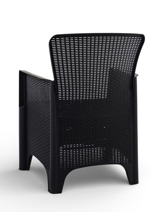 Набор "Ротанг Лайт": 2 кресла, стол, мокко