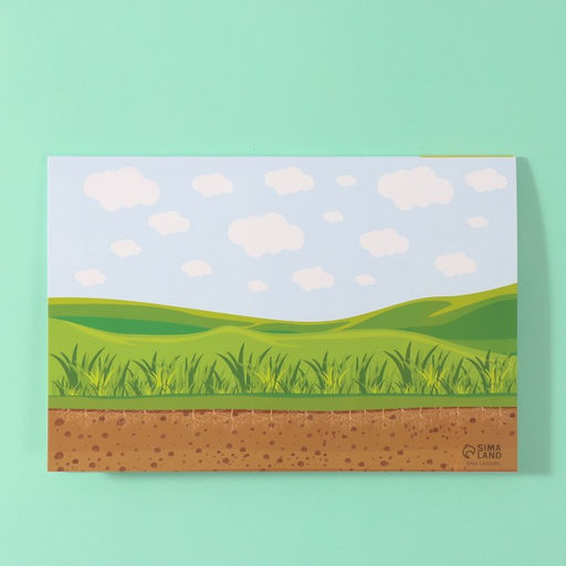 Наклейки в книжке «Окружай-ка», 3 фона, 20.7×14.2 см