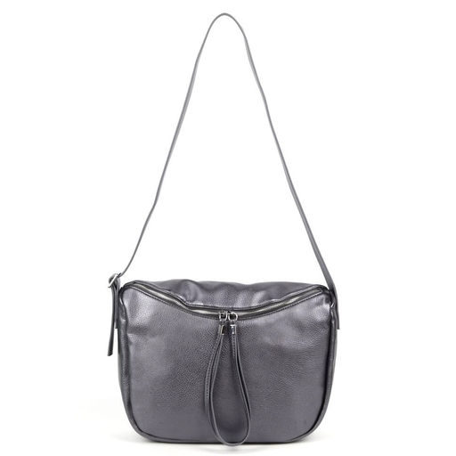 Женская сумка через плечо из эко кожи 2967 Грей - Cidirro фото 2