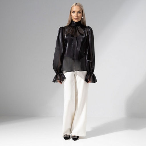 Блуза с акцентным бантом на спинке Дороже золота - Charutti фото 5