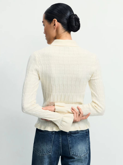 Приталенный кардиган с вискозой в составе / Zarina