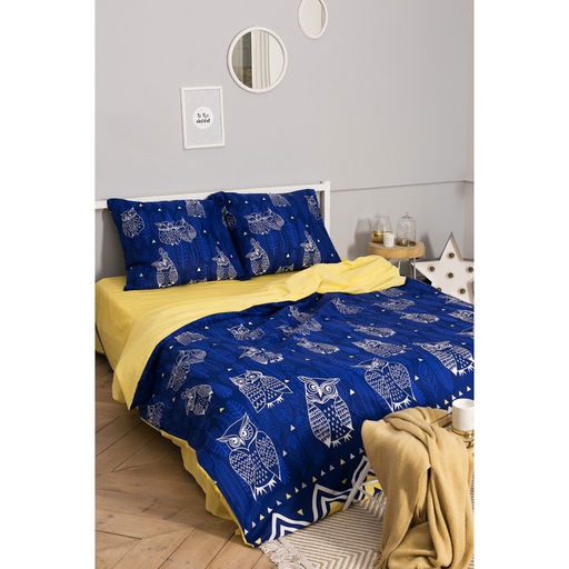 Постельное бельё Этель дуэт Ушастые совы (вид 3) 143 х 215 см - 2 шт., 220 х 240 см, 70 х 70 см - 2 шт  фото 21