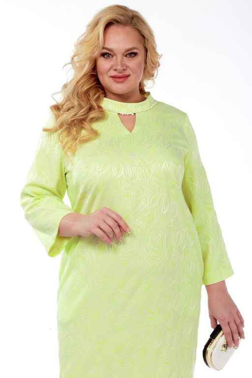 Платье Michel Chic 2123 лимонный  фото 2