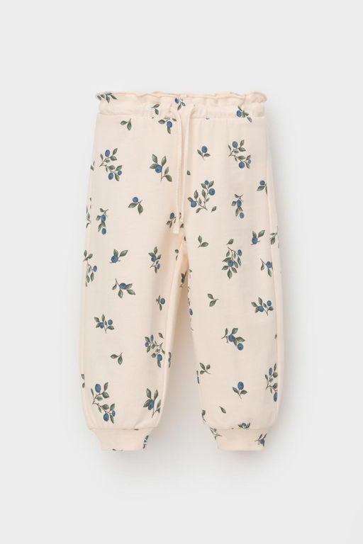 Crockid _ КР 400816/айвори,голубика к561 брюки д/дев яс  фото 2