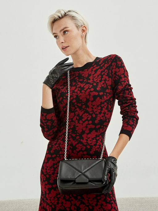 Перчатки женские ш/п IS939 black - Eleganzza фото 5