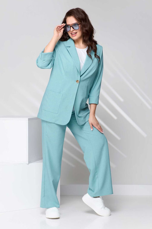 Костюм Асолия 1425 голубой  фото 6