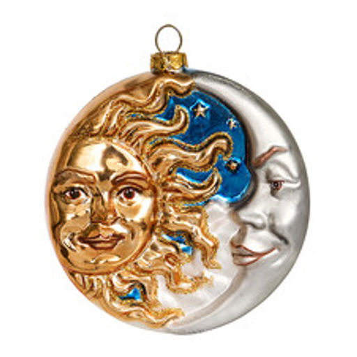 Медальон День и Ночь двусторонний (стекло) 10х3,5х12 см - Holiday classics фото 2