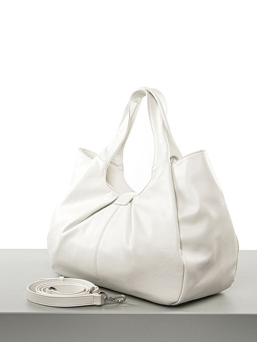 LACCOMA сумка TH1313-белый натуральная кожа полиэстер  фото 4