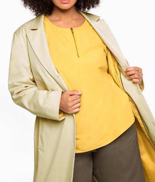 Плащ, светло-бежевый - Sheego фото 5