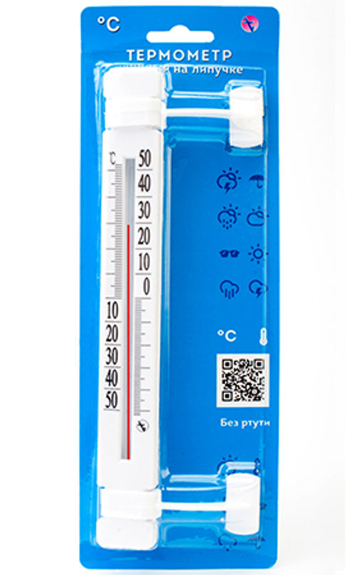 Термометр оконный Липучка блистер арт.ТБ-223 - Bella Cucina фото 4