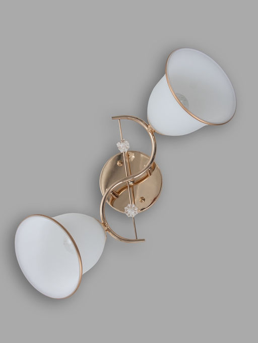 Люстра 13210/2, 2хE27, 40Вт, белый/золото