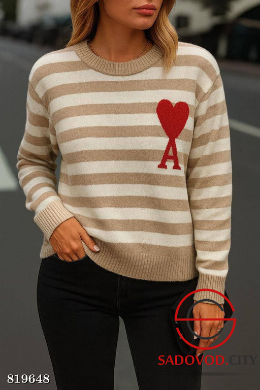 Кофта женская в полоску