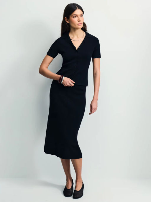 Прямая юбка из вискозы ZR2604013504-50 / Zarina  фото 2