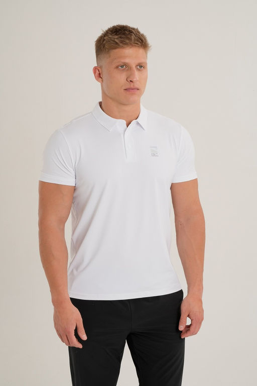 Поло Белый ANTA TRN-ESSENTIAL SS Polo  фото 2