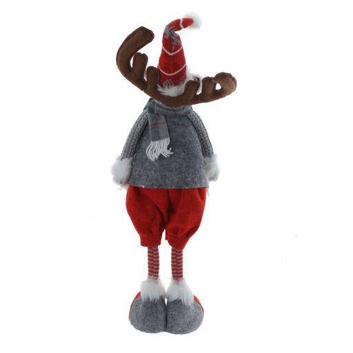 Игрушка набивная "Олень", L28 W15 H72/64 см, 2в.