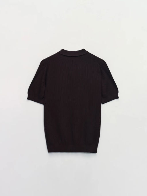 Джемпер поло из текстурного хлопка / Zarina