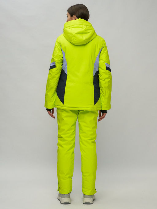 Горнолыжный костюм женский салатового цвета 02201Sl - Chunmai фото 4
